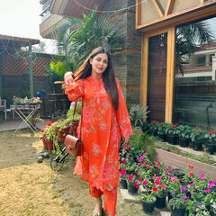 Muslin Digital Print Co-ord Set
