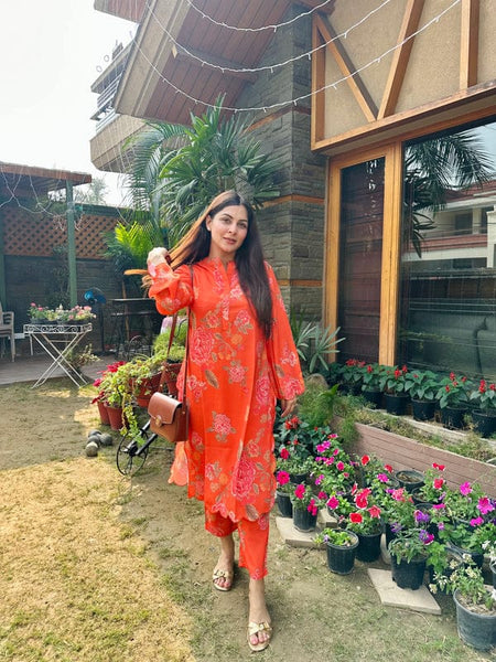 Muslin Digital Print Co-ord Set