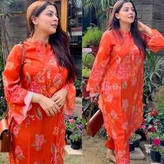 Muslin Digital Print Co-ord Set