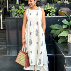 A-Line Kurti Set for Women