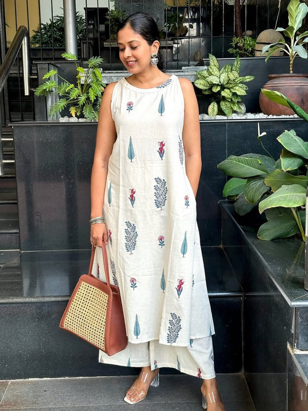 A-Line Kurti Set for Women